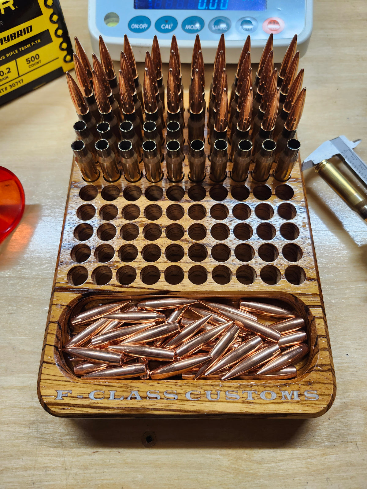 308 Case Base 100 Round Loading Tray