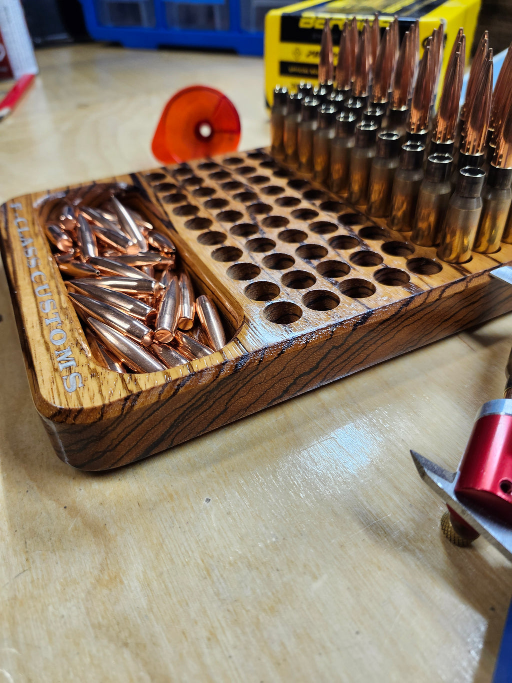 308 Case Base 100 Round Loading Tray