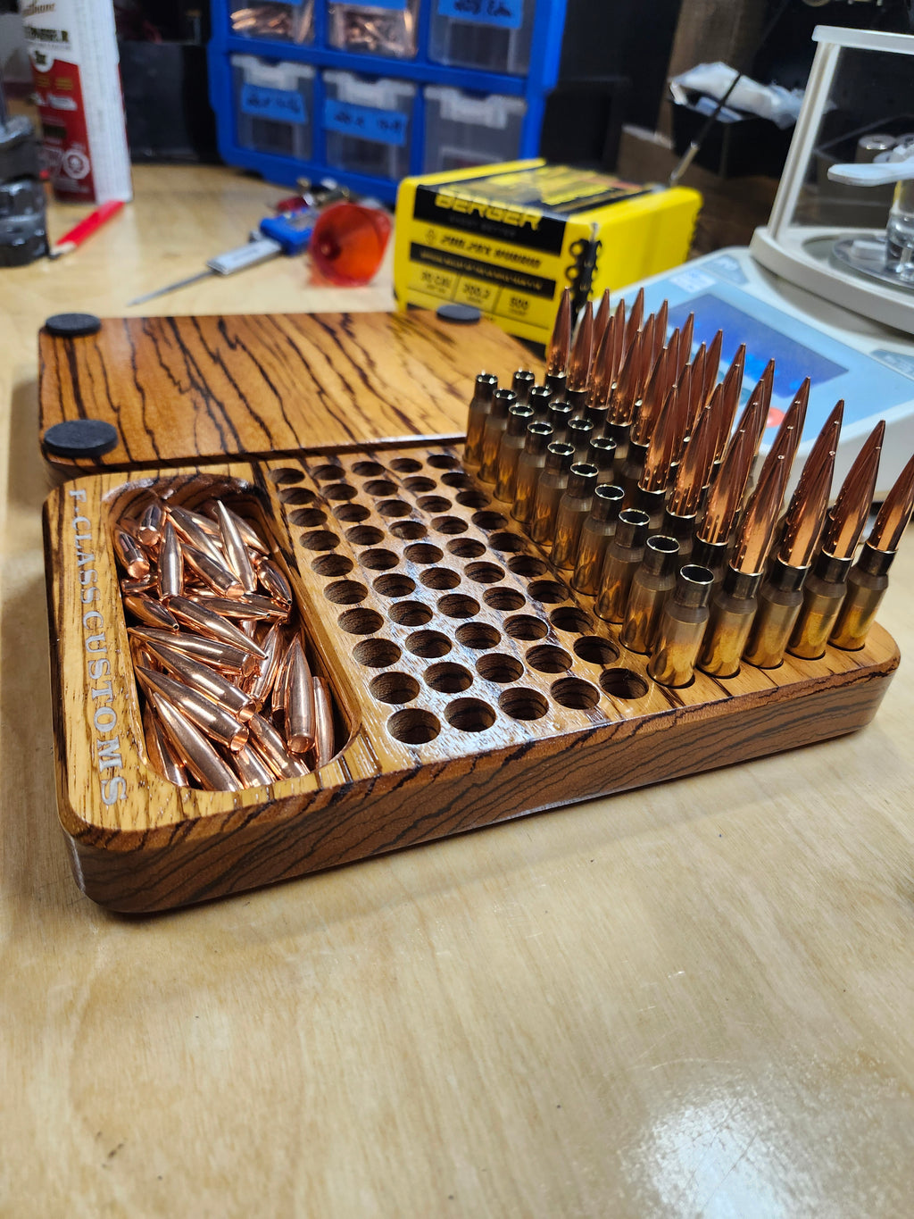 308 Case Base 100 Round Loading Tray
