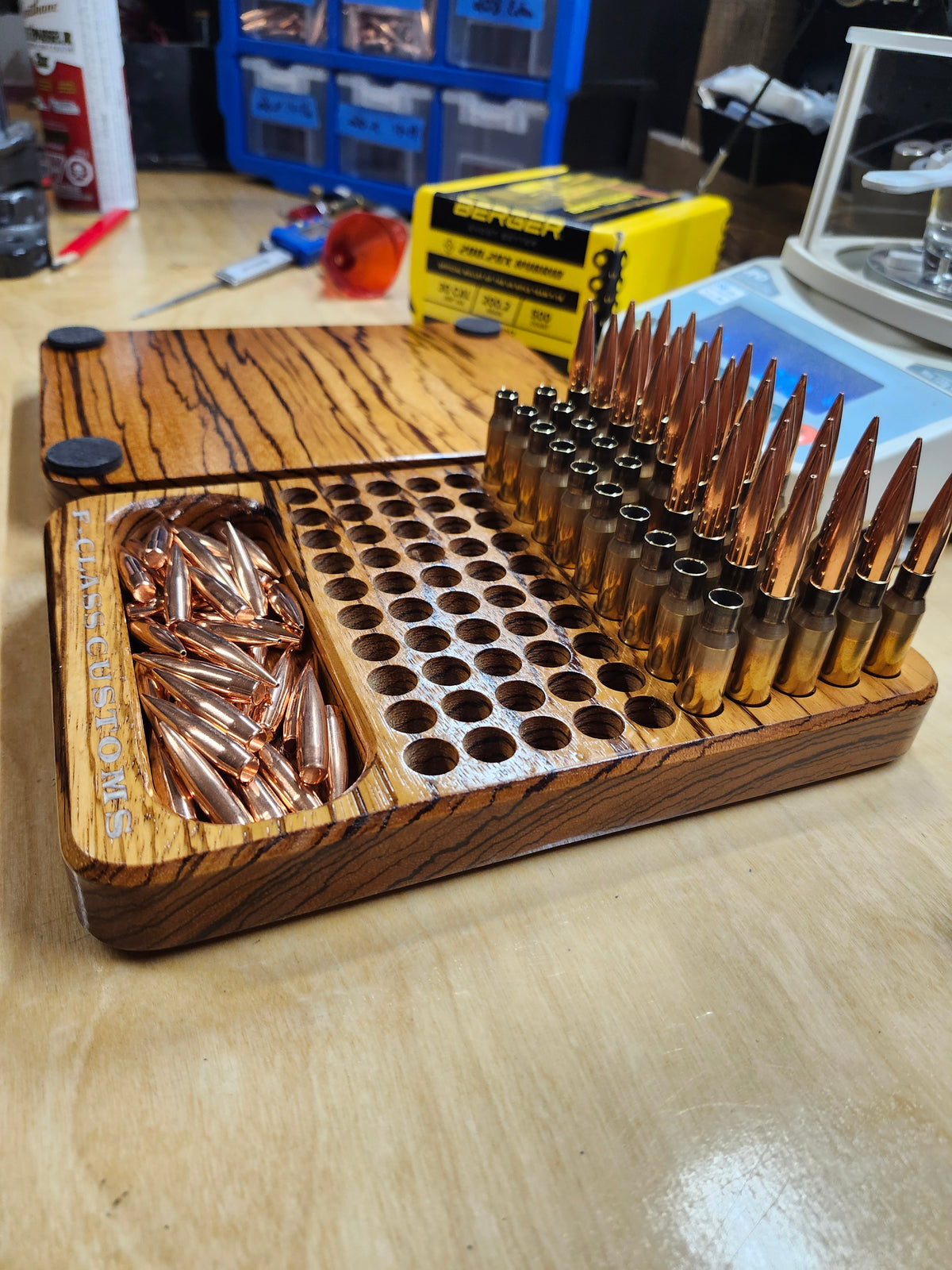 308 Case Base 100 Round Loading Tray