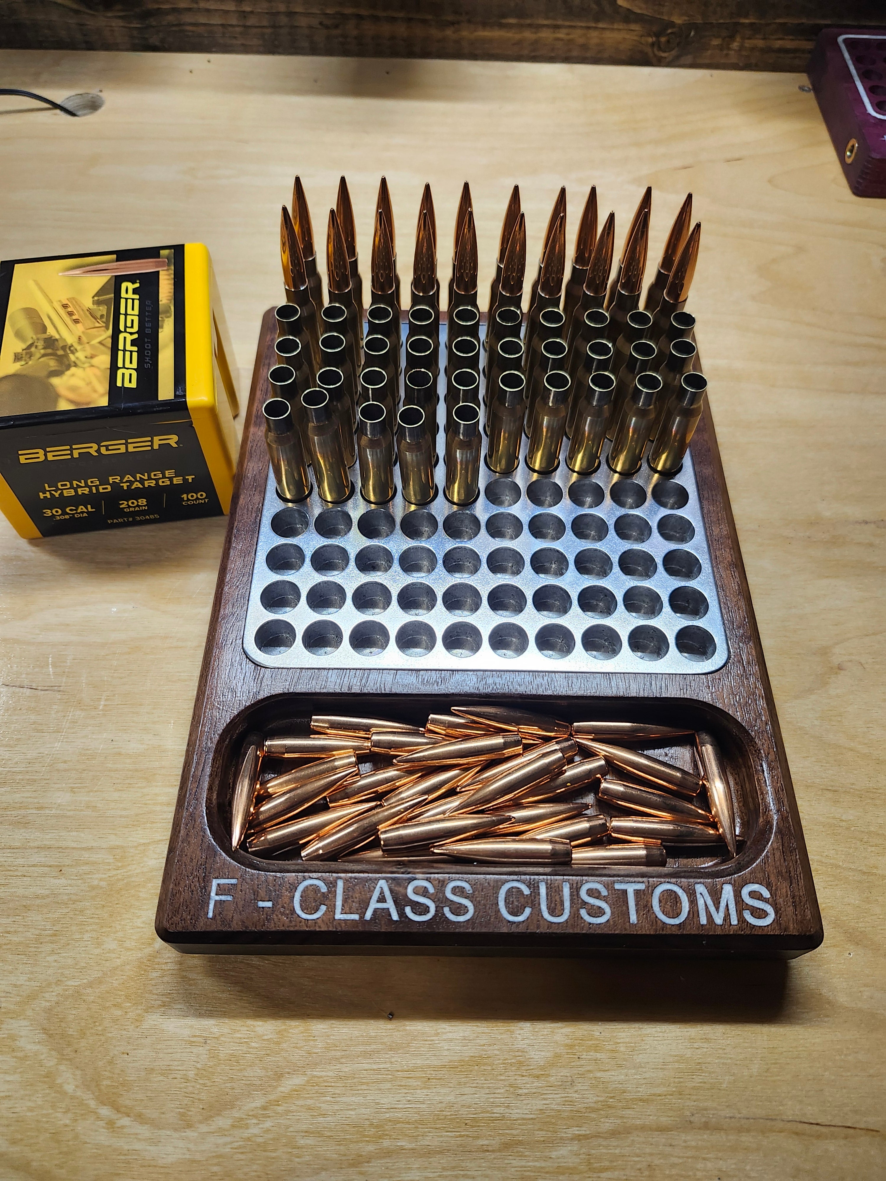308 Case Base 100 Round Loading Tray
