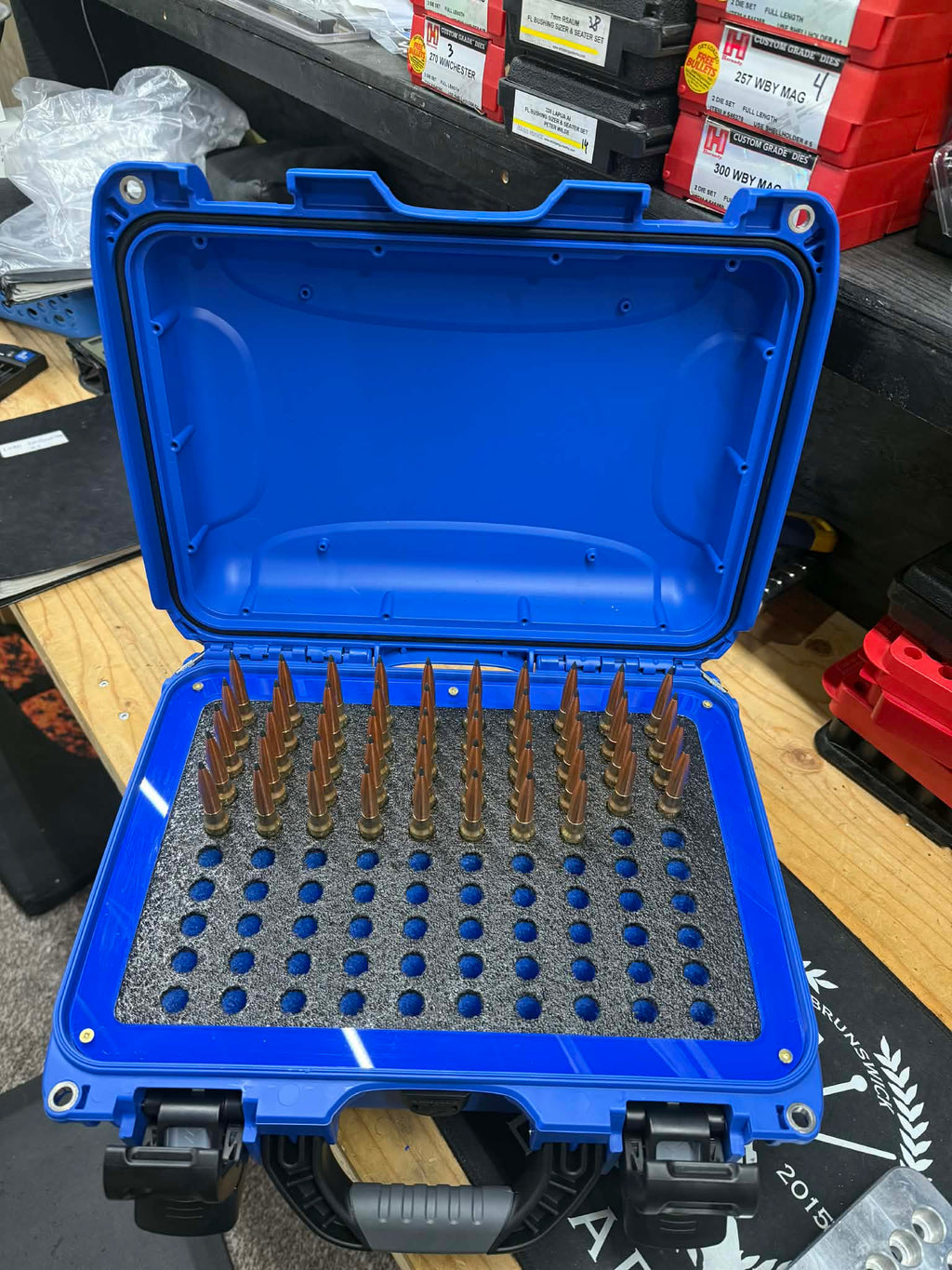 NANUK Hard Wood or Acrylic Inlay Ammo Case
