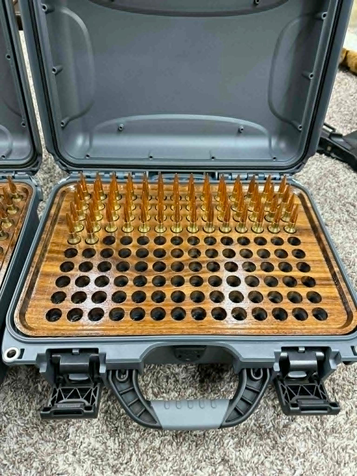 NANUK Hard Wood or Acrylic Inlay Ammo Case
