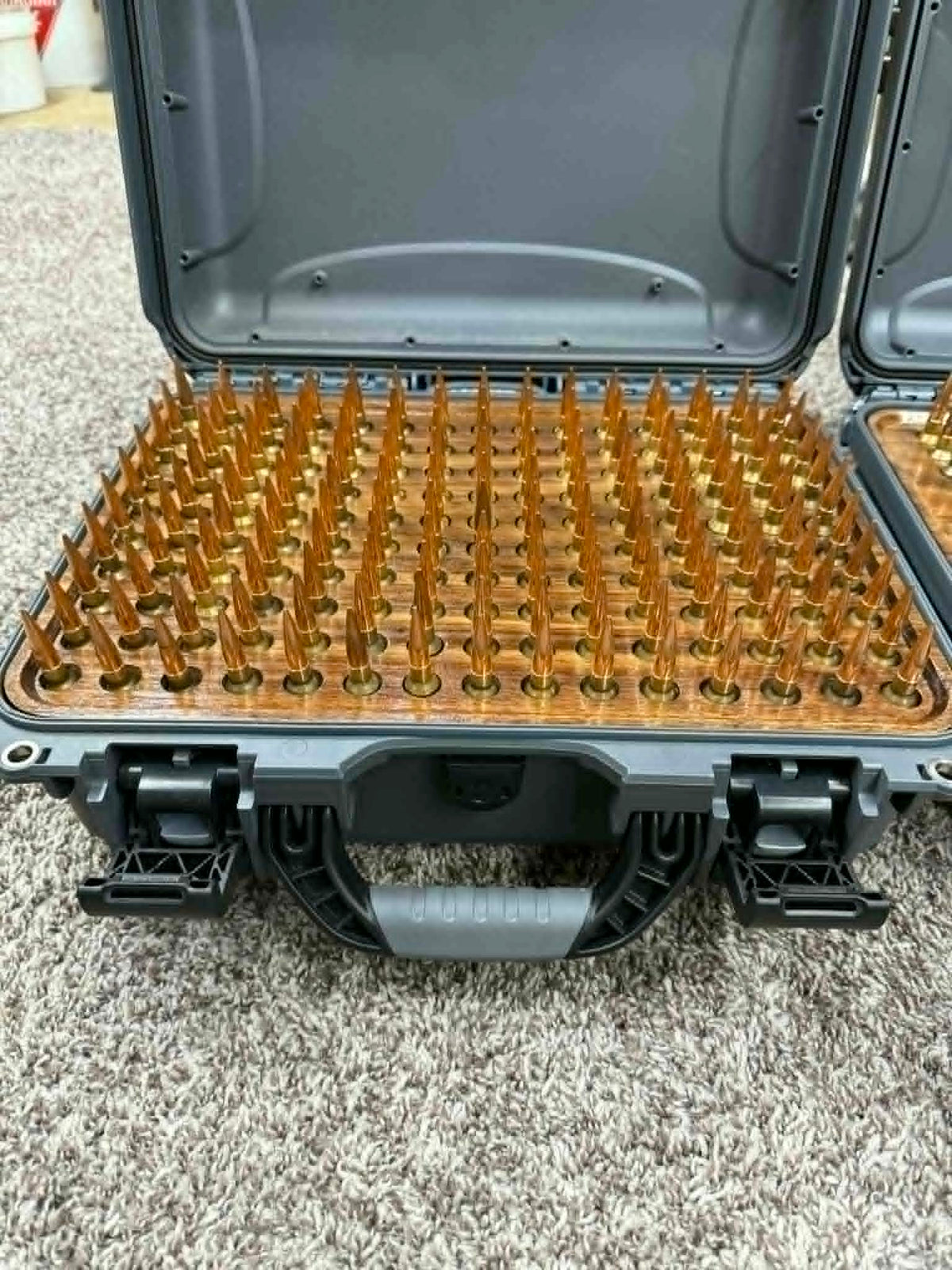NANUK Hard Wood or Acrylic Inlay Ammo Case
